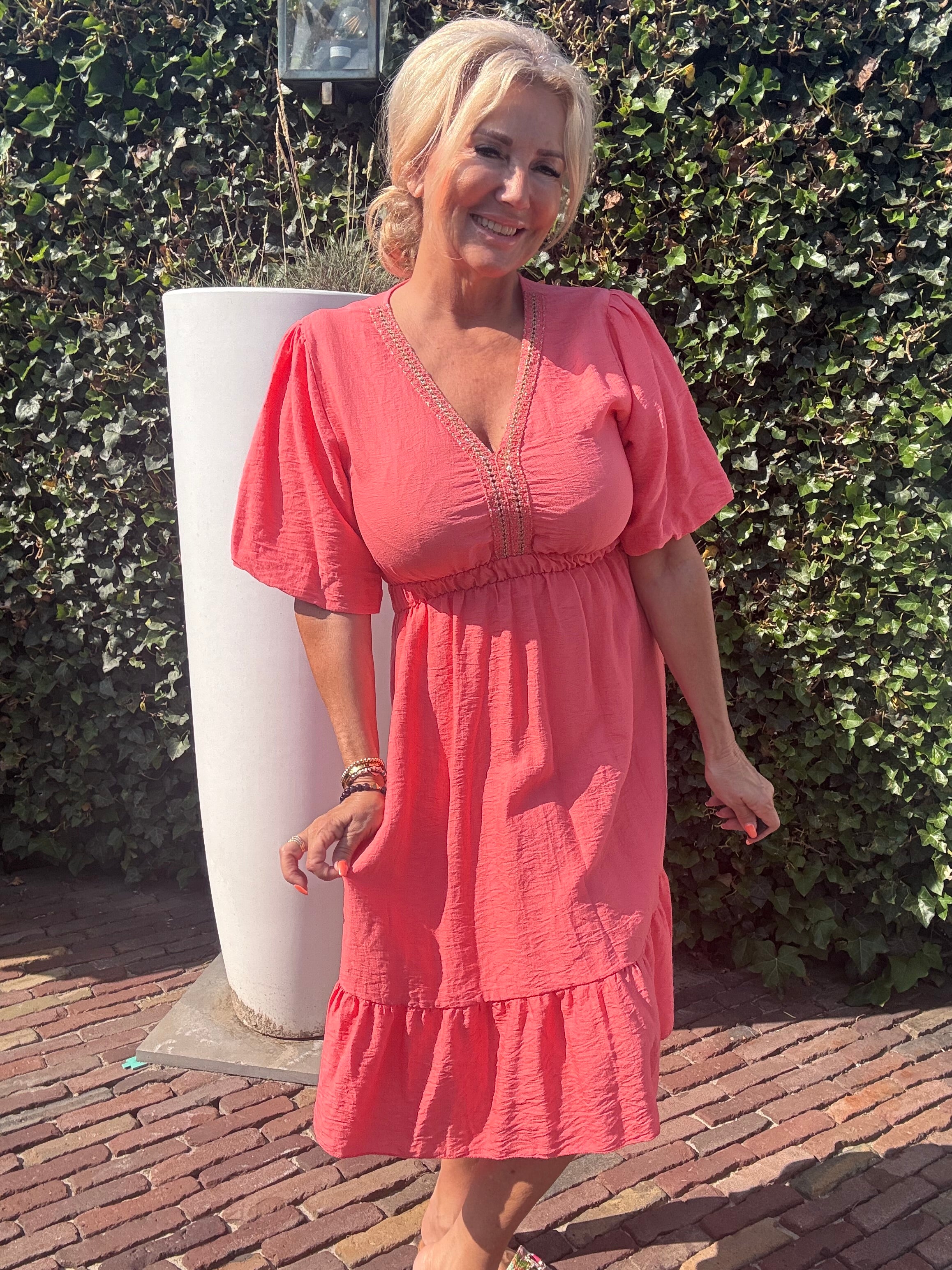 DressSoleil Coral midi🌺